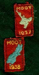 Second and Third Rover Moot Badges